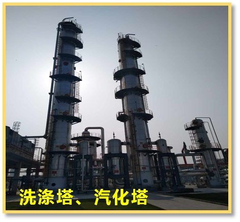 洗滌塔、汽化塔
